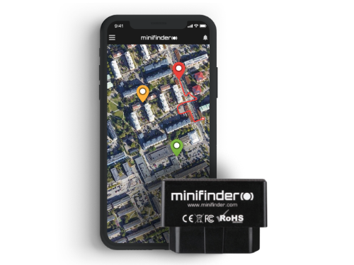 Elektronisk körjournal MiniFinder Zepto GPS tracker